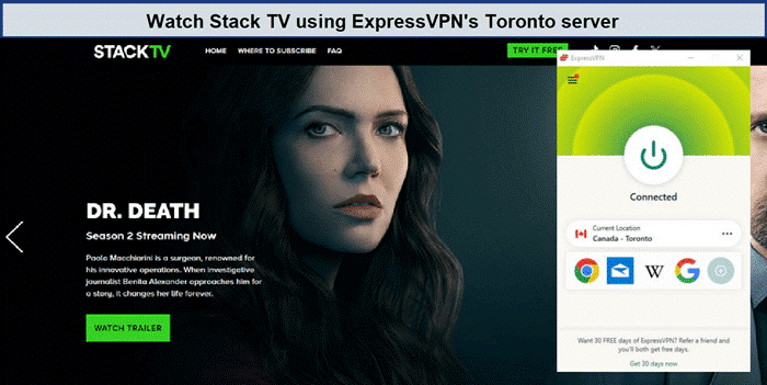 stack-tv-unblocked-using-Canada-servers-expressvpn-in-Spain