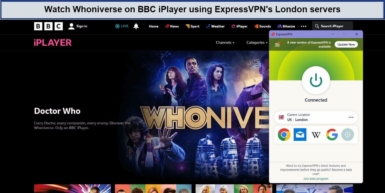 How to watch Whoniverse in USA on BBC iPlayer in 2024