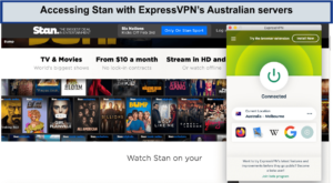 Accessing-Stan-with-ExpressVPNs-Australian-servers-in-Netherlands
