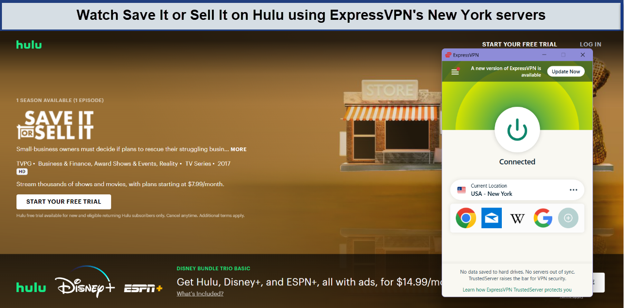 watch-save-it-or-sell-it-on-hulu-using-expressvpn-new-york-servers-in-Australia